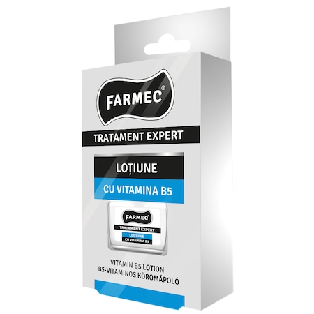 Tratament pentru intarirea unghiilor Farmec Expert, lotiune cu vitamina B5, 11 ml