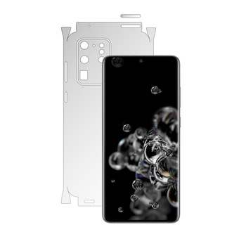 Folie Protectie Spate Invisible Skinz HD pentru Samsung Galaxy S20 Ultra,(5G) - Folie Siliconica Ultra-Clear cu taiere 360 Cut pentru Carcasa Spate si Laterale, Skin Adeziv Transparent Folie Protectie Spate Invisible Skinz HD pentru Samsung Galaxy S20 Ultra,(5G) - Folie Siliconica Ultra-Clear cu taiere 360 Cut pentru Carcasa Spate si Laterale, Skin Adeziv Transparent
