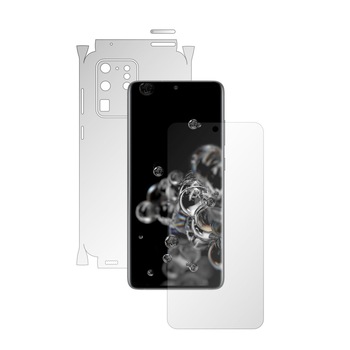 Folie Full Body Invisible Skinz HD pentru Samsung Galaxy S20 Ultra,(5G) - Folie Protectie Siliconica Ultra-Clear cu taiere 360 Cut pentru Ecran, Carcasa Spate si Laterale, Skin Adeziv Transparent Folie Full Body Invisible Skinz HD pentru Samsung Galaxy S20 Ultra,(5G) - Folie Protectie Siliconica Ultra-Clear cu taiere 360 Cut pentru Ecran, Carcasa Spate si Laterale, Skin Adeziv Transparent