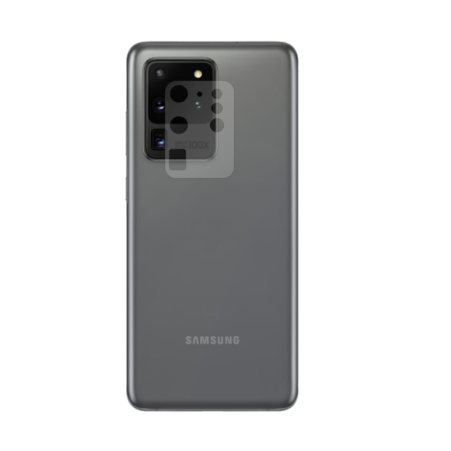 Set 4X Folie Protectie Camera Invisible Skinz HD pentru Samsung Galaxy S20 Ultra,(5G) - Folie Siliconica Ultra-Clear cu Acoperire Totala, Adeziva si Flexibila