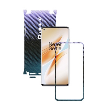 Folie Protectie Carbon Skinz pentru OnePlus 8 - Carbon Cameleon 360 Cut, Skin Adeziv Full Body Cover pentru Rama Ecran, Carcasa Spate si Laterale Folie Protectie Carbon Skinz pentru OnePlus 8 - Carbon Cameleon 360 Cut, Skin Adeziv Full Body Cover pentru Rama Ecran, Carcasa Spate si Laterale