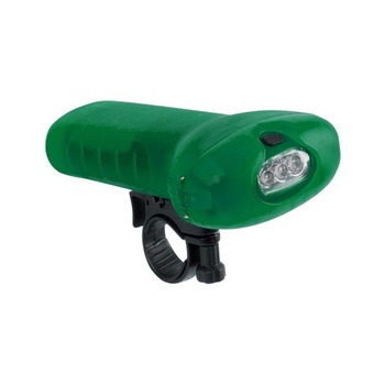 Lanterna/ far InnovaGoods pentru bicicleta, cu baterii , 3x Led, 2 moduri de lumina, suport pentru gidon Lanterna/ far InnovaGoods pentru bicicleta, cu baterii , 3x Led, 2 moduri de lumina, suport pentru gidon