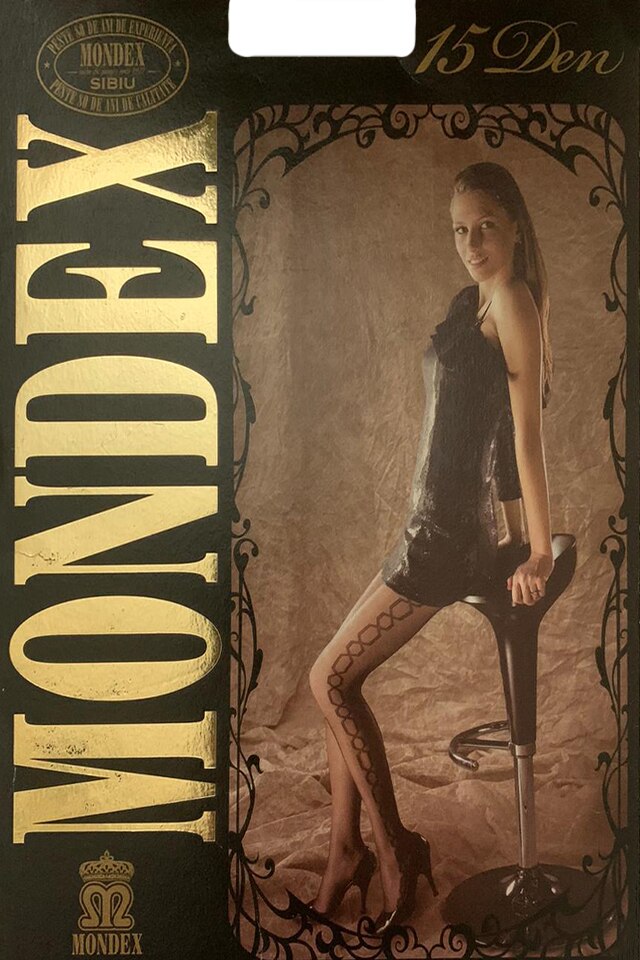 Dres dama Mondex, 15 den, model 36, Bej