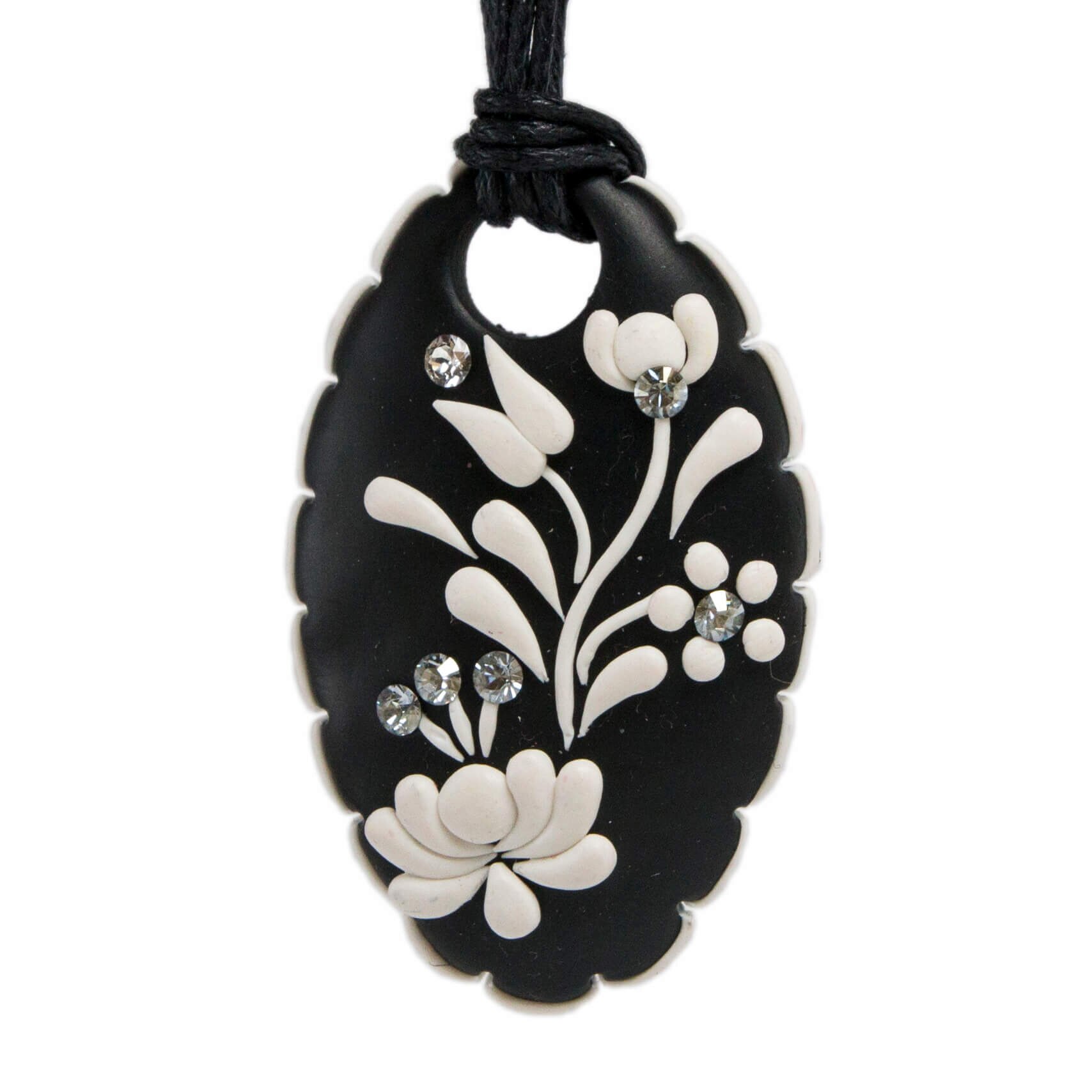 Colier cu cristale, Miidefloriart - model 87