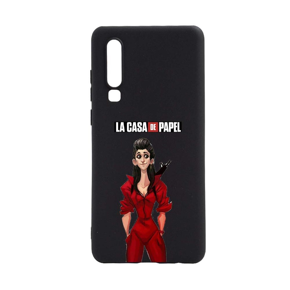 Husa Samsung Galaxy A7 2018, La Casa De Papel, rezistenta la uzura, anti-alunecare, din silicon Premium, B393