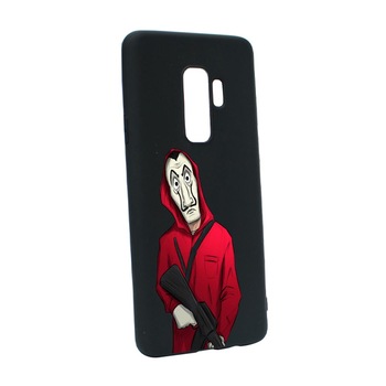 Husa Xiaomi Redmi Note 8 Pro, La Casa De Papel, rezistenta la uzura, anti-alunecare, din silicon Premium, B395 Husa Xiaomi Redmi Note 8 Pro, La Casa De Papel, rezistenta la uzura, anti-alunecare, din silicon Premium, B395