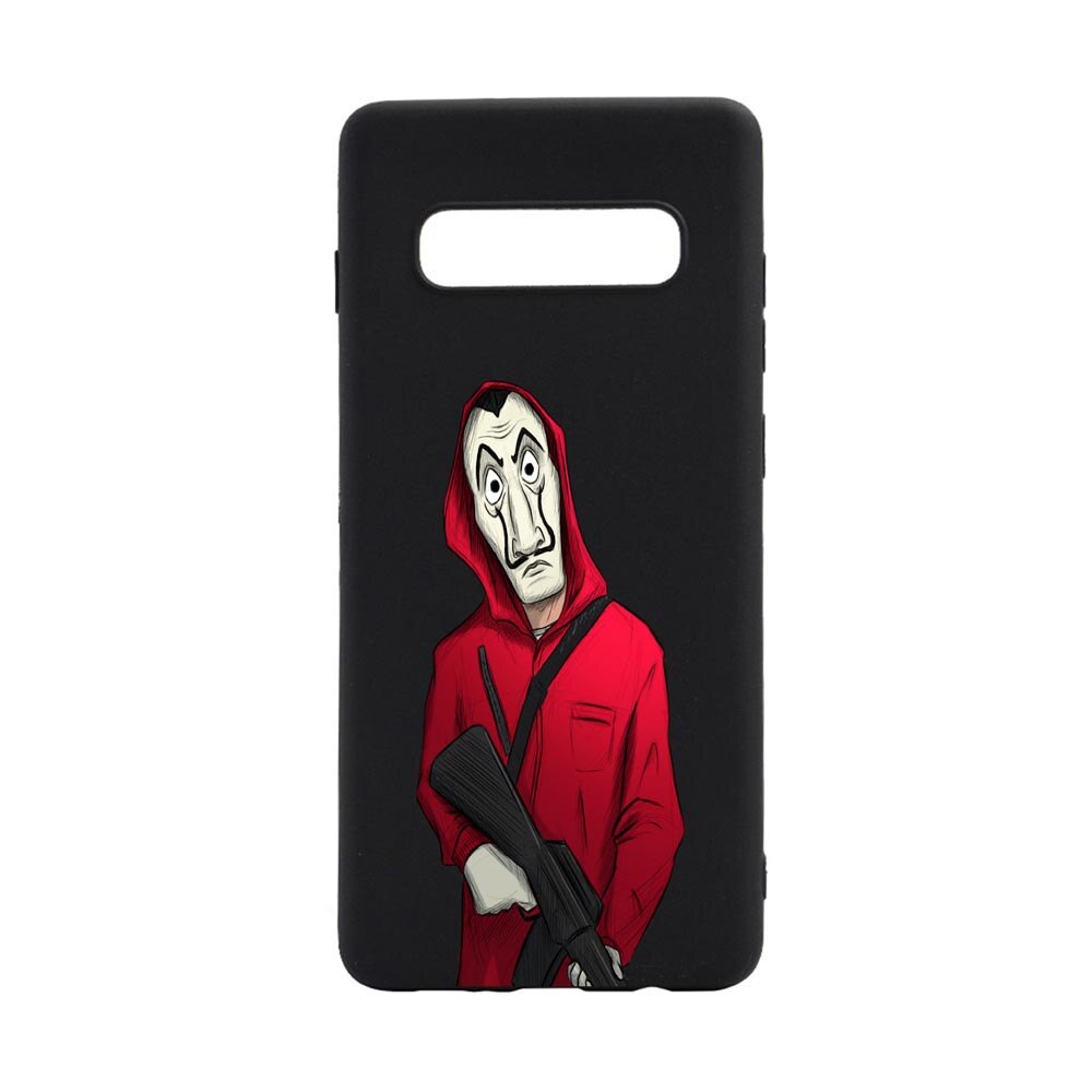 Husa Samsung Galaxy S10, La Casa De Papel, rezistenta la uzura, anti-alunecare, din silicon Premium, B395