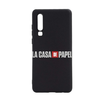 Husa Huawei P30, La Casa De Papel, rezistenta la uzura, anti-alunecare, din silicon Premium, B292 Husa Huawei P30, La Casa De Papel, rezistenta la uzura, anti-alunecare, din silicon Premium, B292
