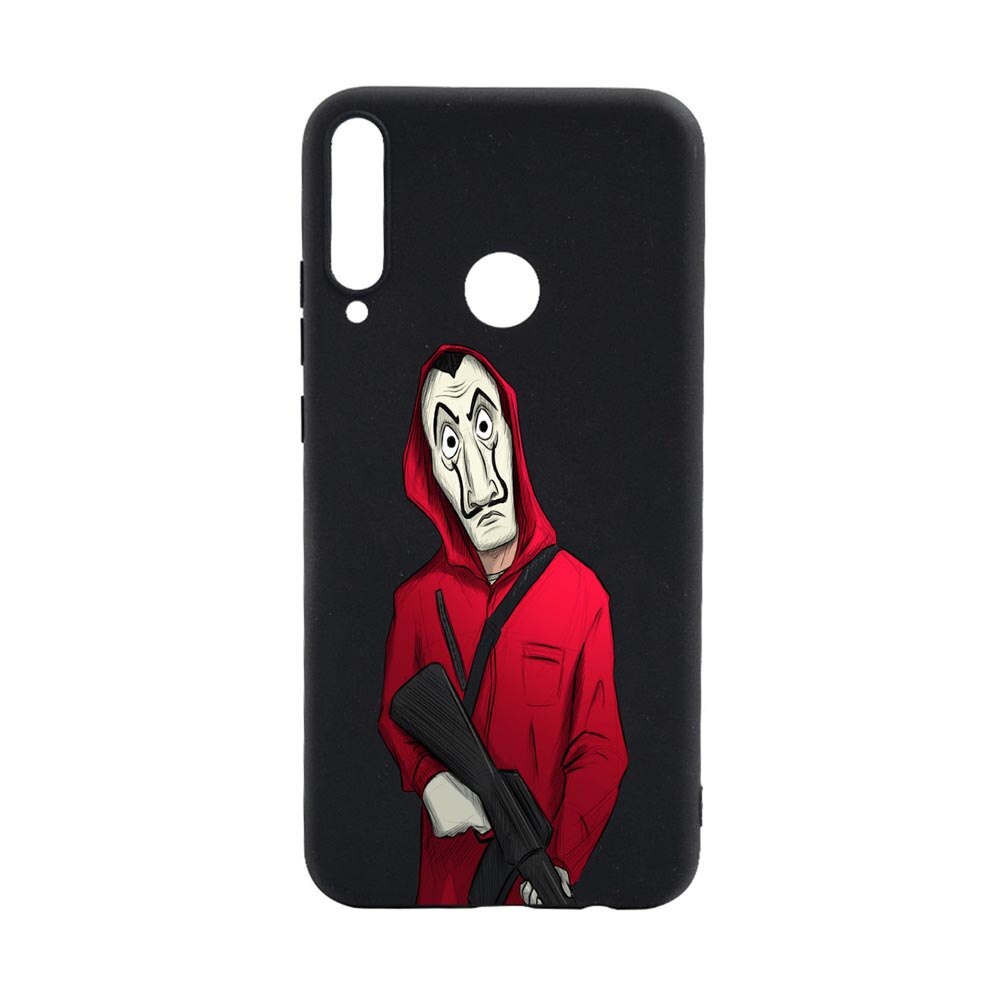 Husa Huawei P40 Lite E, La Casa De Papel, rezistenta la uzura, anti-alunecare, din silicon Premium, B395