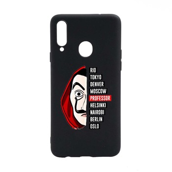 Husa Samsung Galaxy A20S, La Casa De Papel, rezistenta la uzura, anti-alunecare, din silicon Premium, B302 Husa Samsung Galaxy A20S, La Casa De Papel, rezistenta la uzura, anti-alunecare, din silicon Premium, B302