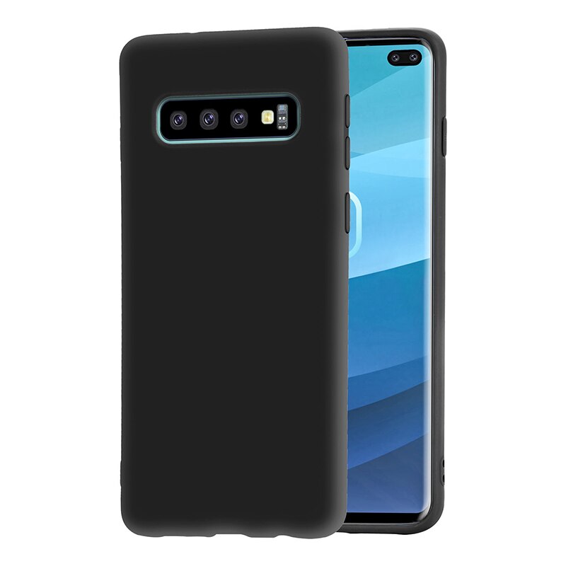 Husa de protectie Soho pentru Samsung Galaxy S10, silicon, Gri