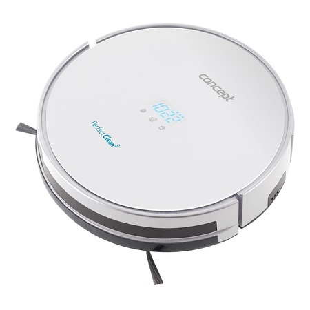 Robot de aspirare Concept VR2010, navigatie giroscopica, autonomie 150 min, motor BLDC 1500 Pa, barerie Li-Ion 14.4 V, 2 trepte de filtare, incarcare automata, display LED, nivel zgomot 60 dB