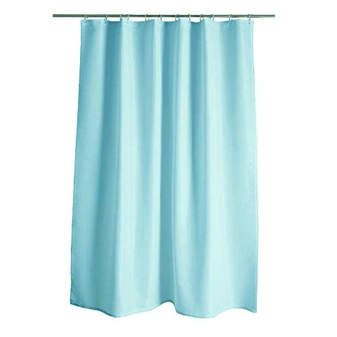 Perdea pentru baie Duramat, Poliester, 180x200 cm, Albastru