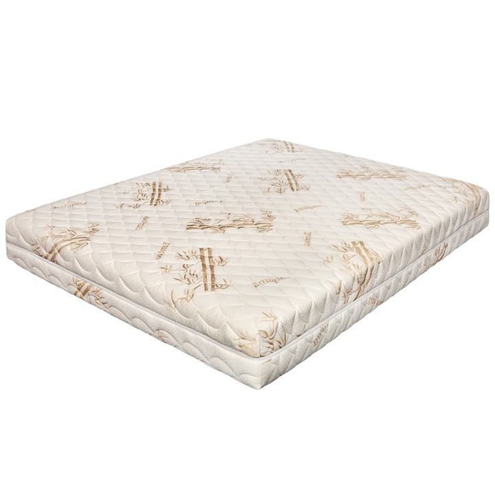 Ortopedicus® Bamboo Top Line Ortopéd matrac, 140x200x26 cm, rugók nélkül, megfordítható, BIO bambusz