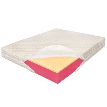 Saltea de pat Ortopedica, Ortopedicus®, Top Line, 200x140x26 cm, fara arcuri, Memory Ioni de Argint, Durabila Saltea de pat Ortopedica, Ortopedicus®, Top Line, 200x140x26 cm, fara arcuri, Memory Ioni de Argint, Durabila