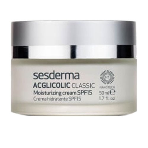 Crema hidratanta SPF 15 Acglicolic Classic, Sesderma, 50 ml