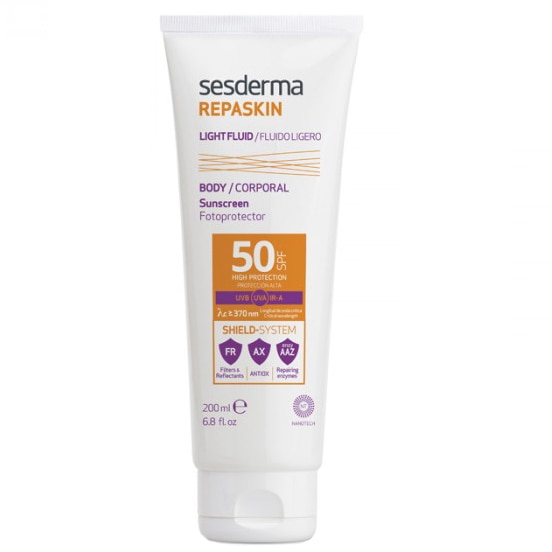 Lotiune fotoprotectie corp SPF 50 Repaskin, Sesderma, 200 ml