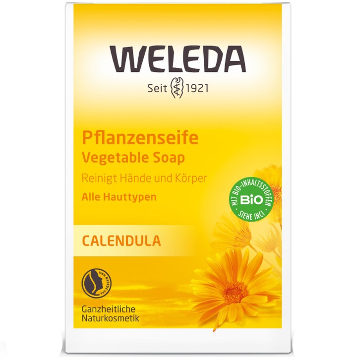Сапун с невен Weleda Baby
