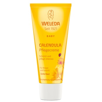Baby Crema de corp hidratanta Weleda cu galbenele Baby Crema de corp hidratanta Weleda cu galbenele