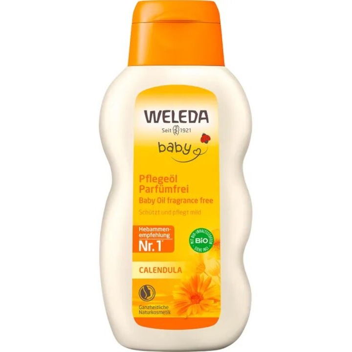 Олио за тяло Weleda Baby BIO с невенчета без аромат, 200 мл