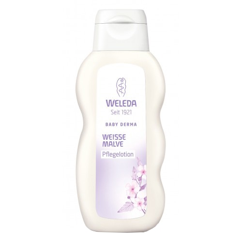 Baby Derma Lotiune de corp Weleda cu nalba alba