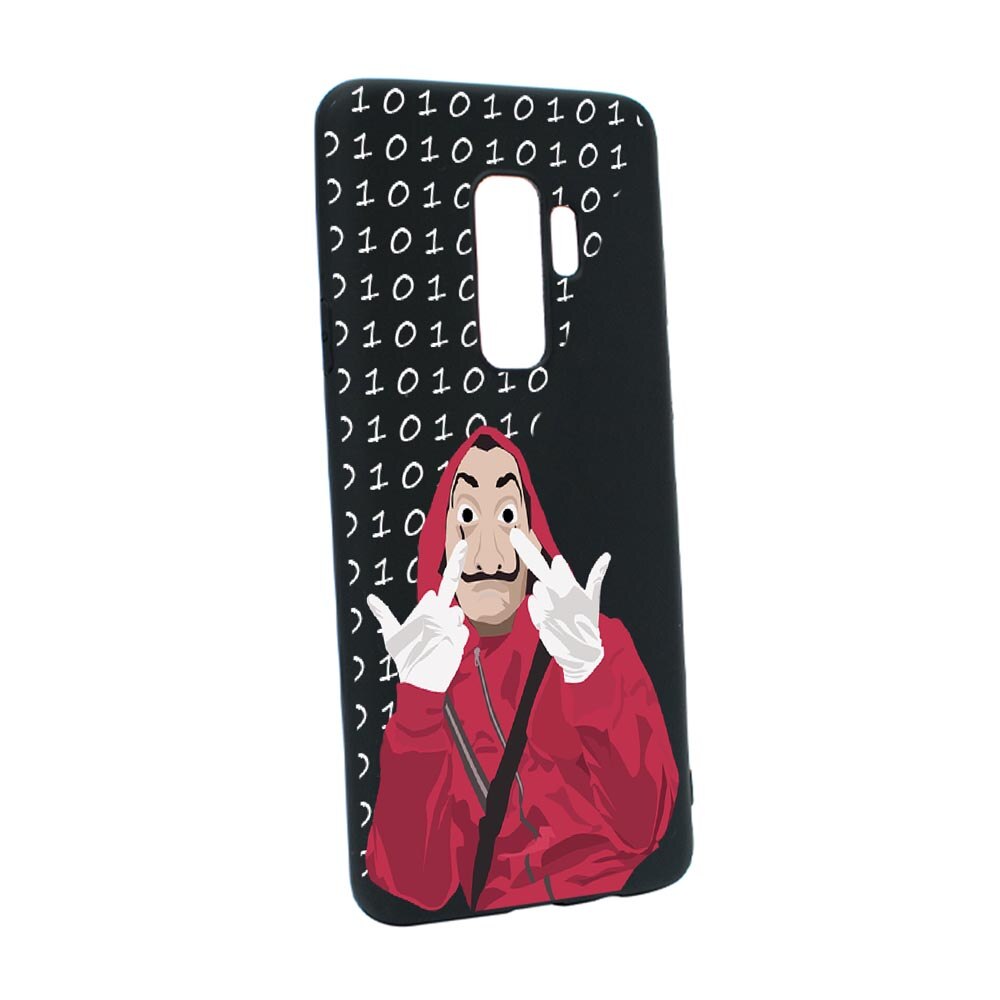 Husa Xiaomi Redmi Note 8 Pro, La Casa De Papel, rezistenta la uzura, anti-alunecare, din silicon Premium, B297