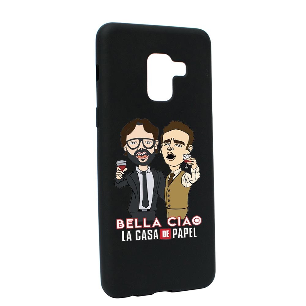Husa Samsung Galaxy A5 2018, La Casa De Papel, Bella Ciao, rezistenta la uzura, anti-alunecare, din silicon Premium, B711