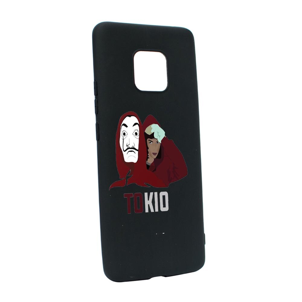 Husa Silicon Compatibila cu Motorola Moto E7 Plus, La Casa De Papel, Tokio, rezistenta la uzura, anti-alunecare, B710