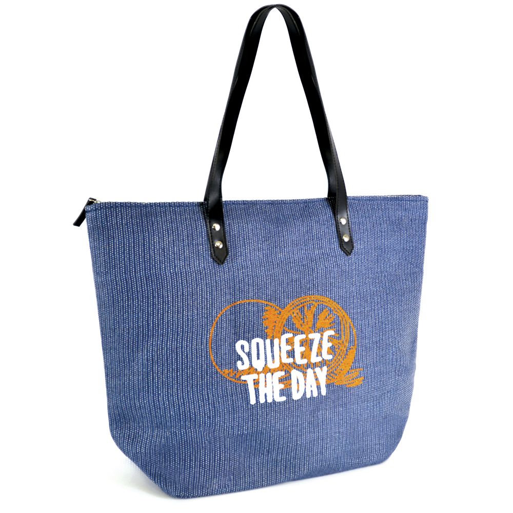 Geanta pentru plaja, albastru, 48 x 37 cm, Squeeze The Day, BB1019, Vivo