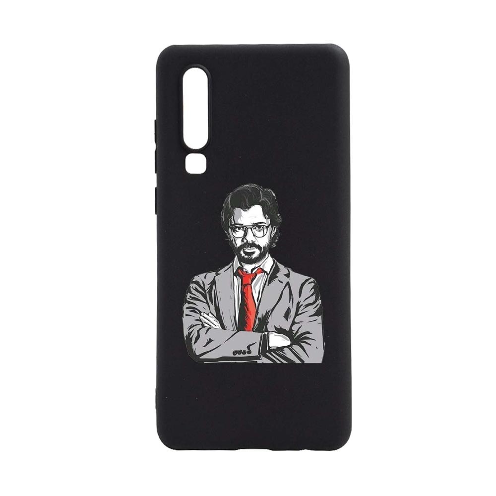 Husa Huawei P30, La Casa De Papel, Movie, rezistenta la uzura, anti-alunecare, din silicon Premium, B712