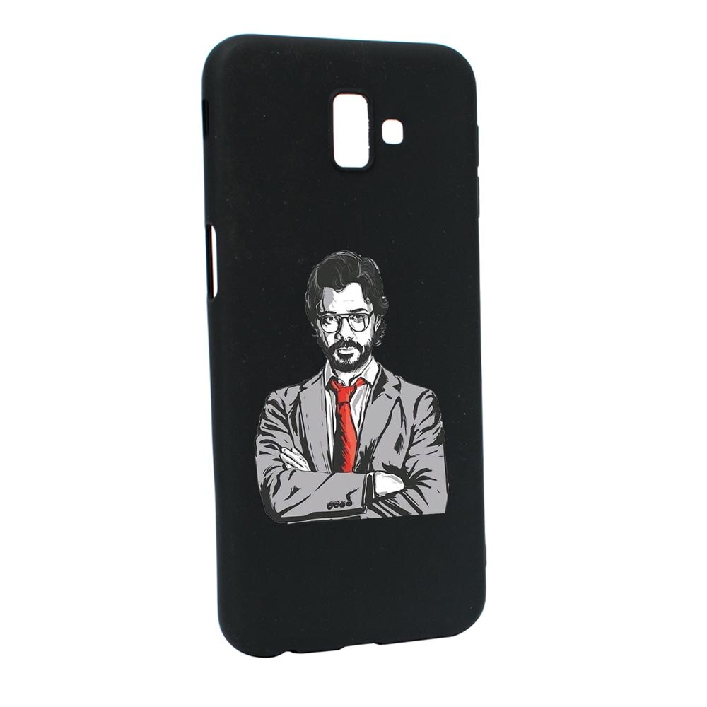 Husa Samsung Galaxy J6 Plus / J6 Prime, La Casa De Papel, Movie, rezistenta la uzura, anti-alunecare, din silicon Premium, B712
