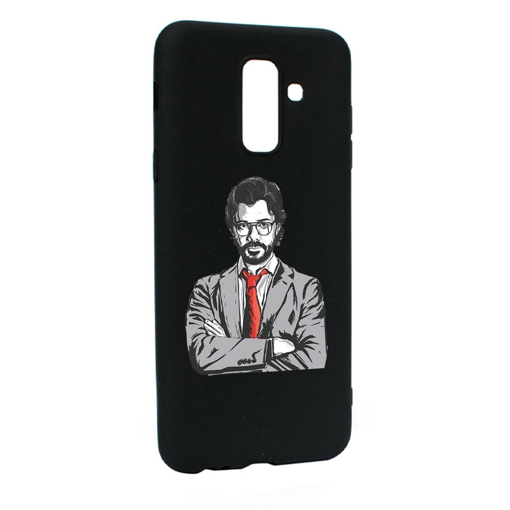 Husa Samsung Galaxy A6 PLUS / Galaxy J8 2018, La Casa De Papel, Movie, rezistenta la uzura, anti-alunecare, din silicon Premium, B712