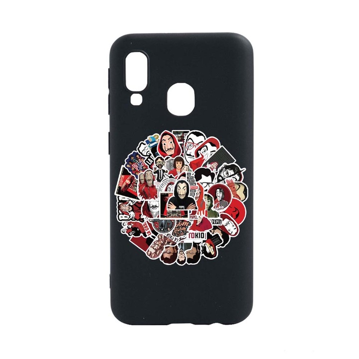 Силиконов калъф Unique за Huawei P Smart 2019 / Honor 10 Lite, La Casa De Papel, Movie, B715