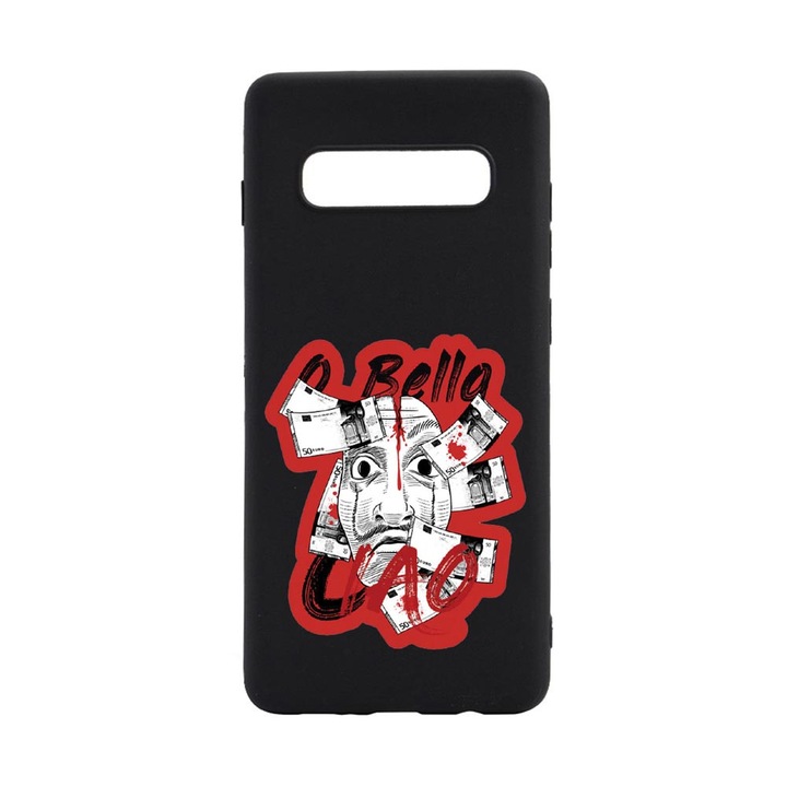 Силиконов калъф Unique за Samsung Galaxy S10 Plus, La Casa De Papel, Ciao Bella, B716