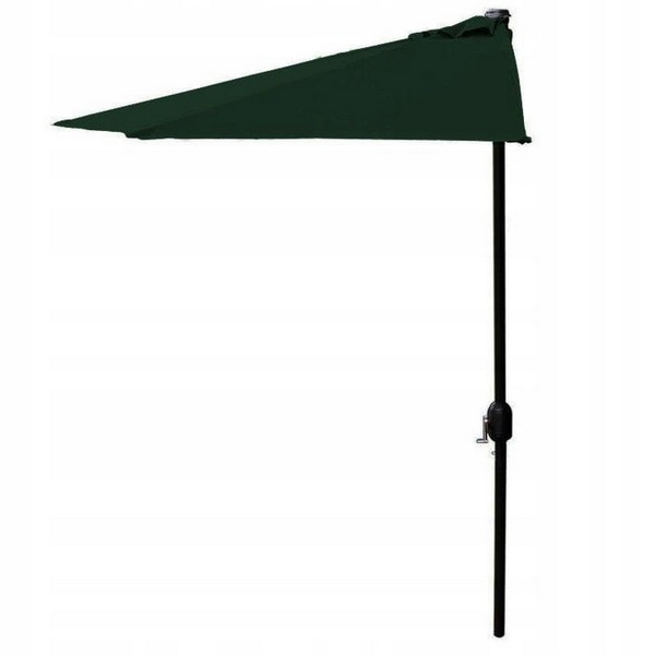 Parasolar cu manivela, verde, mp-cr270