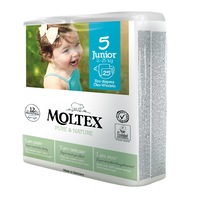 MOLTEX Pure&Nature scutec ecologic, mărimea 5 (junior), 25 bucăți