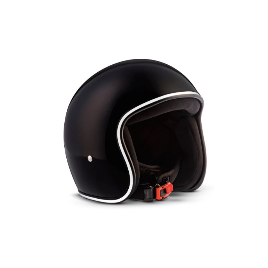 Casca scuter Moto R2, Moto, Fibra de sticla, Negru, L