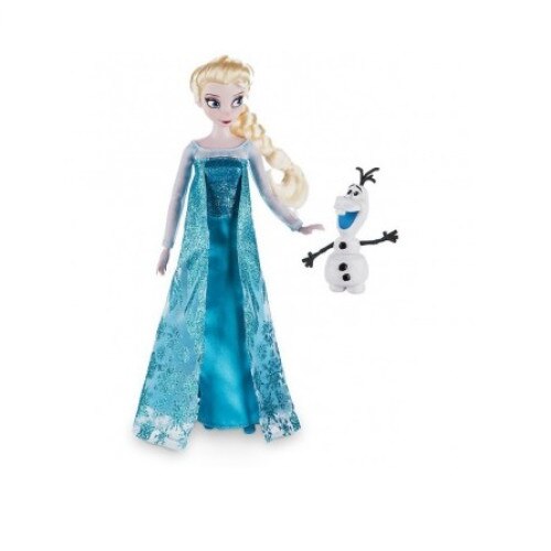 Set Papusa Elsa Frozen si Olaf, Multicolor