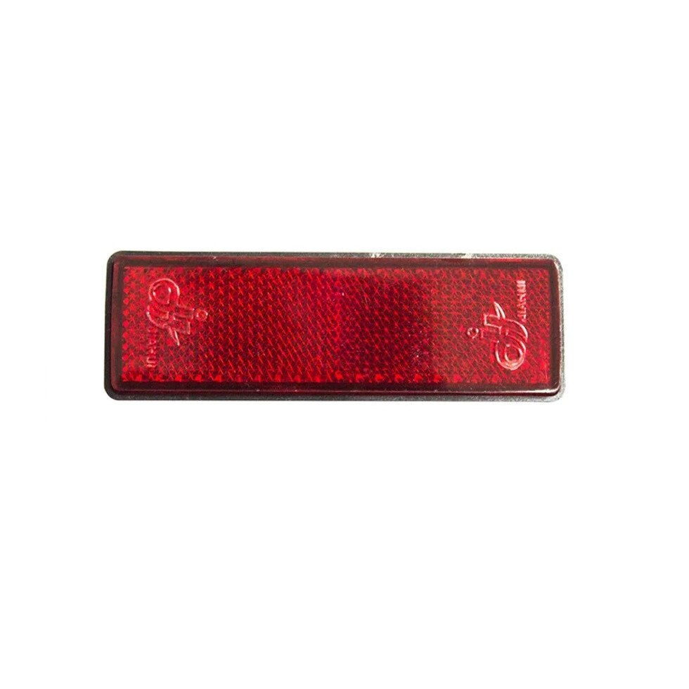 Lampa reflectorizanta dreptunghiulara rosie