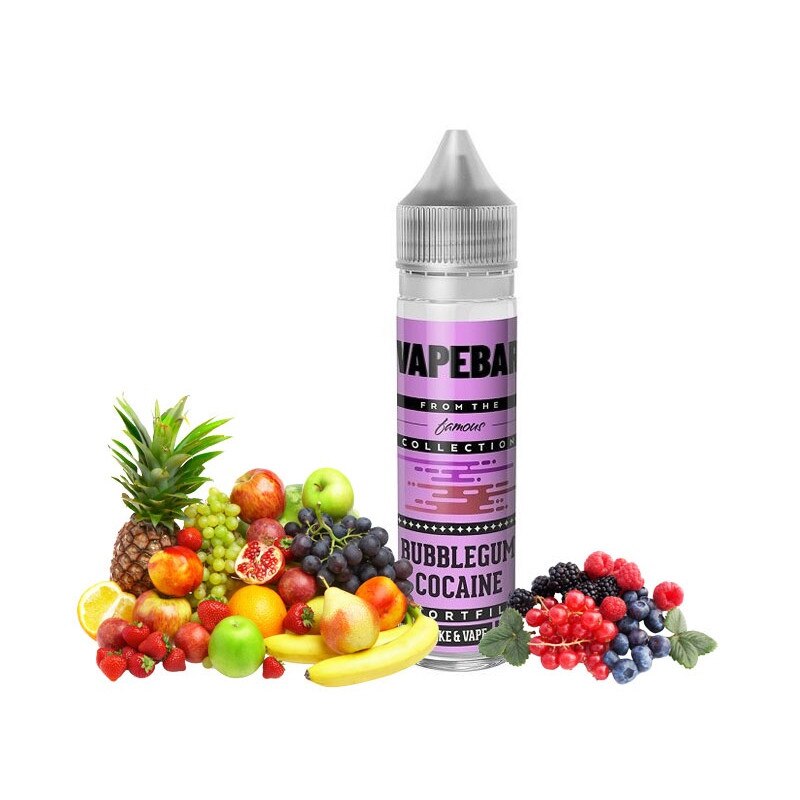 Lichid Tigara Electronica Vapebar - Bubblegum Cocaine ,40ml ,0mg/ml