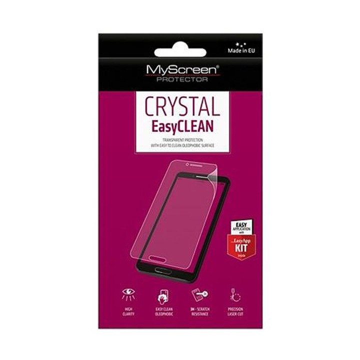 MYSCREEN Nokia 3.2 CRYSTAL képernyővédő fólia (3H, NEM íves), Átlátszó