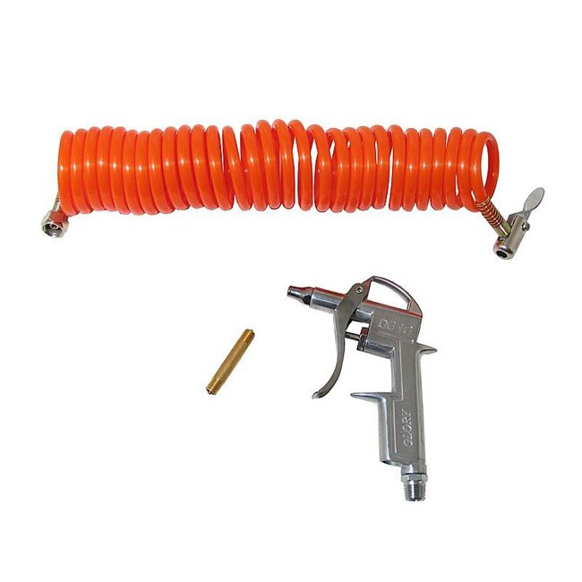 Set Pistol Aer cu Furtun Spiralat Automax