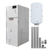 pachet centrala termica compacta pe peleti fornello rossi camino compact 25 kw pompa de circulatie vas expansiune tiraj fortat ecodesign a boiler termoelectric fornello 100l si kit evacuare 80 mm 35 metri imagen 53_0_
0
