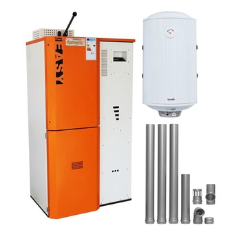Pachet Centrala pe peleti Fornello Simpell Easy 40 kw, arzator din inox, pompa de circulatie, tiraj fortat, buncar 88 kg, Ecodesign A+,Boiler Termoelectric Fornello 100l, kit evacuare 100 mm, 3,5 metri si reductie 100 -120 mm Pachet Centrala pe peleti Fornello Simpell Easy 40 kw, arzator din inox, pompa de circulatie, tiraj fortat, buncar 88 kg, Ecodesign A+,Boiler Termoelectric Fornello 100l, kit evacuare 100 mm, 3,5 metri si reductie 100 -120 mm