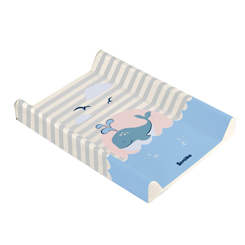 Saltea de infasat rigida 70 x 50 cm Sensillo Lovely Friends 1250, Multicolor