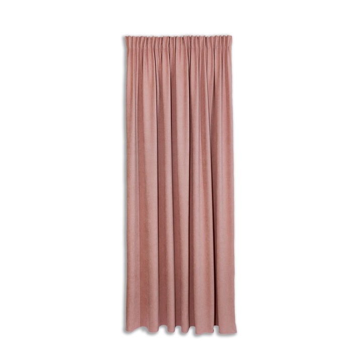 Decolis Dida rózsaszín sötétítő függöny, 250x250cm