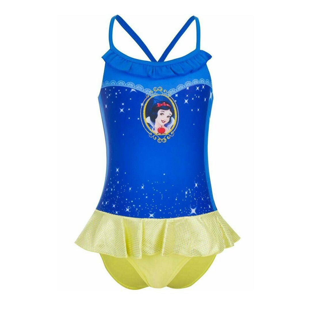 Costum de baie, Alba ca Zapada, albastru