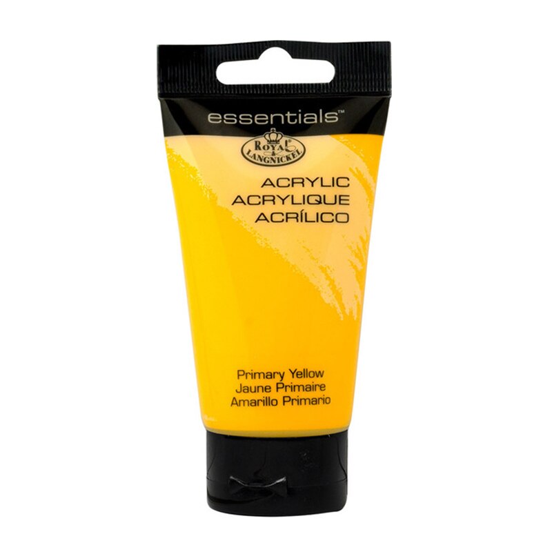 Vopsea acrilica, Royal Langnickel, Primary Yellow, 75 ml
