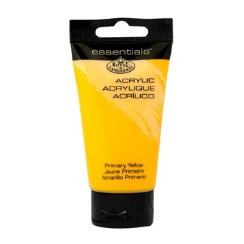 Vopsea acrilica, Royal Langnickel, Primary Yellow, 75 ml Vopsea acrilica, Royal Langnickel, Primary Yellow, 75 ml