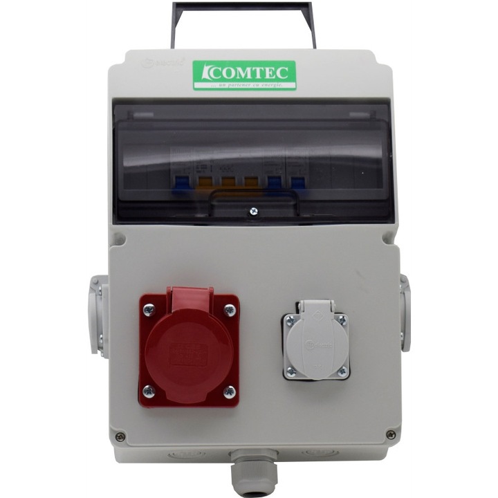 Tablou Santier 10L IP66 Echipat T1x16+M3x16, Comtec